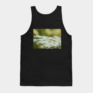 Queen Anne's Lace Macro Tank Top